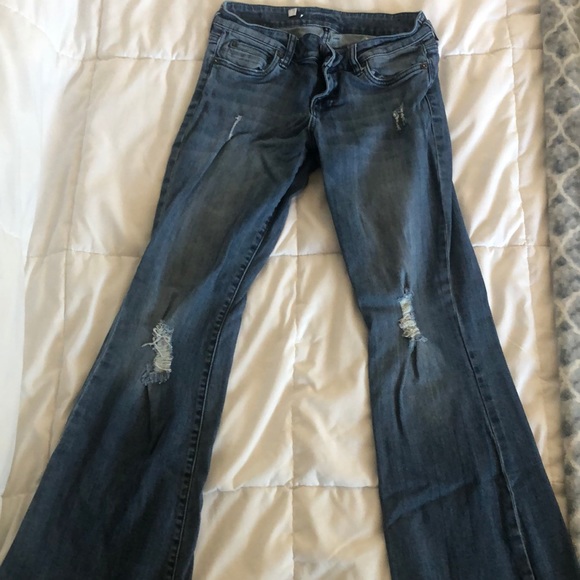 Kut from the Kloth Denim - Kut from the Kloth Blue Flare Jeans Size 8